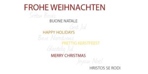 Zahnkunstwerk wünscht frohe Weihnachten